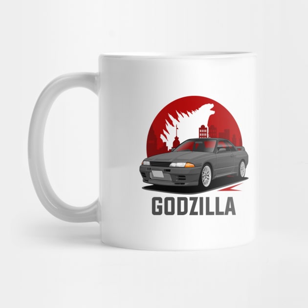 Skyline R32 GTR Godzilla by squealtires